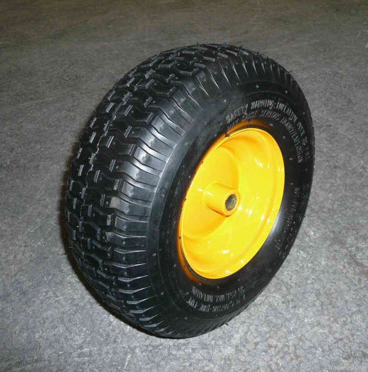 13X5.00-6 turf lawn mower rubber penumatic wheel