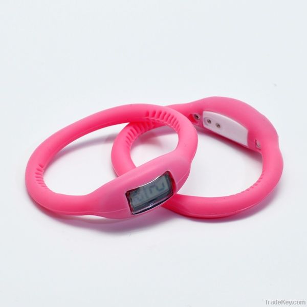 silicone digital sport watch