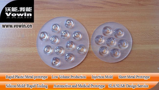 Transparent LED parts