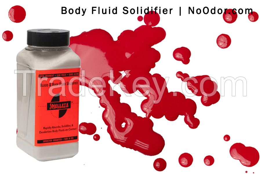 SMELLEZE Blood &amp;amp; Body Fluid Solidifier &amp;amp; Smell Removal Granules:1.5 lb