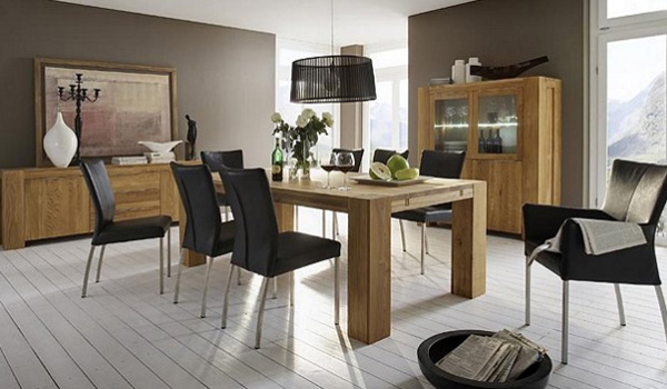 Contemporary Dining Room Oak Furniture BONA