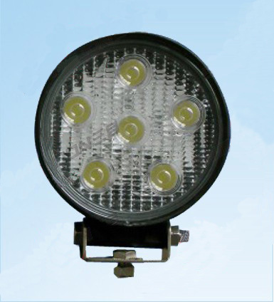 18W 1080LM 6pcs High power Leds Round LED Working Light