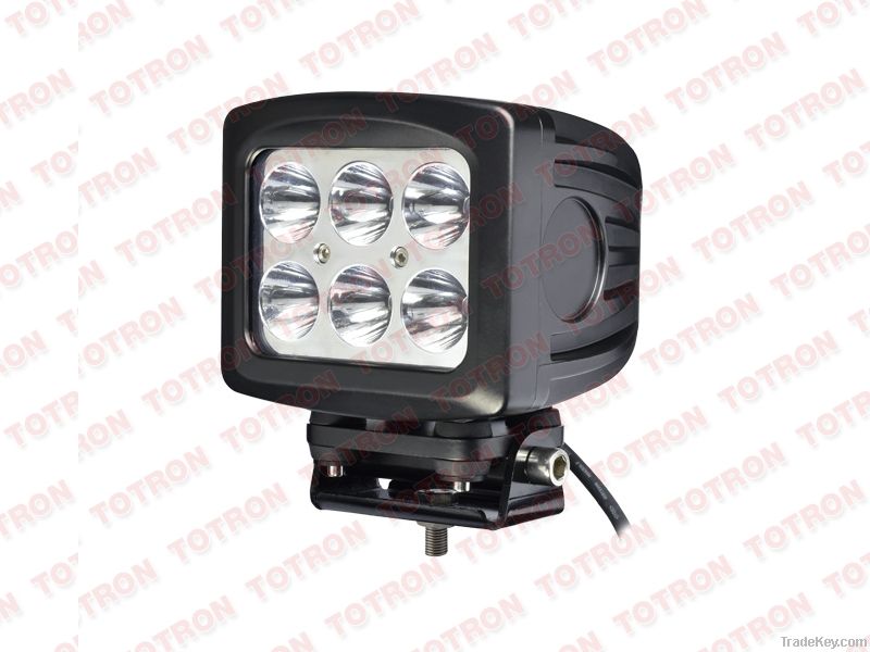 High Output 60W LED Work Lamp for Industrial Machinery