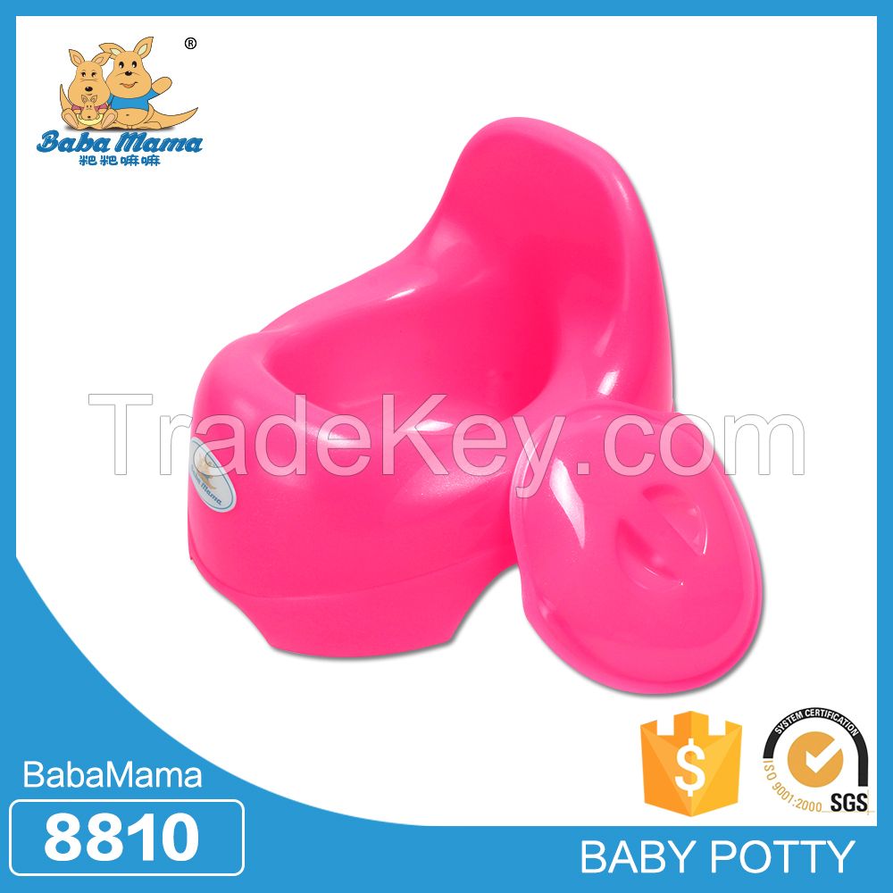 Plastic baby toilet infant removable potty of kid with lid potty  seat baby toilet trainer