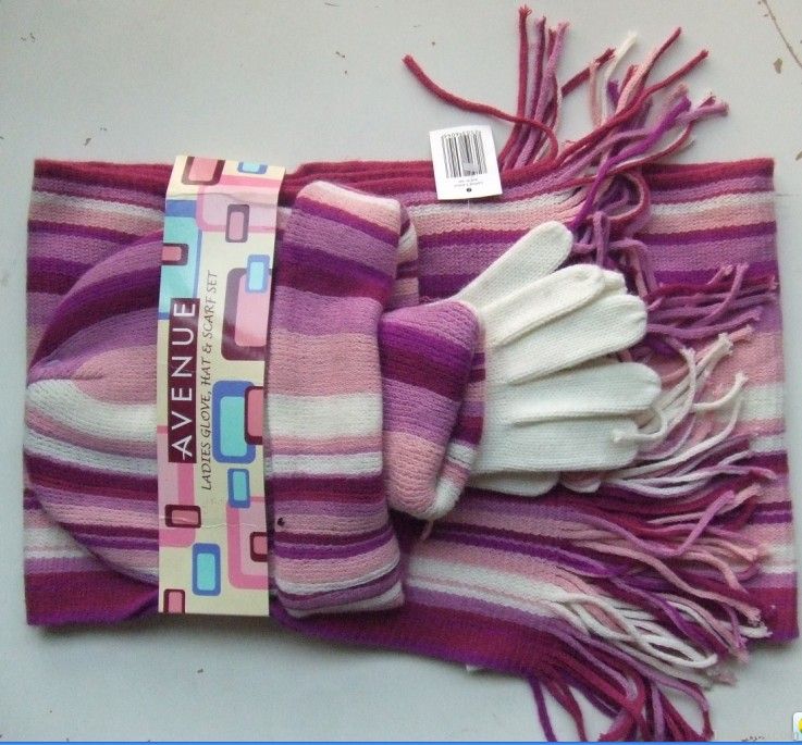 Ladies Glove & Scarf Sets