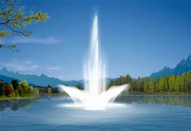 fountain, water fountain, musical fountain