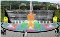 Sell fountain, water screen movie fountain