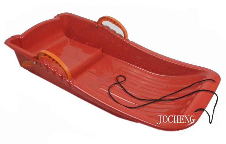 Plastic snow sled