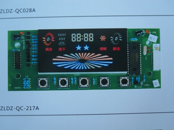 electric controller for disinfection cabinets with pcba