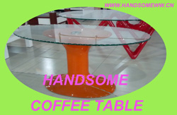 glass coffee table