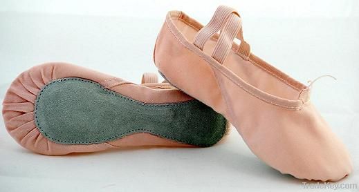 Pink Satin split sole ballet shoe/dance shoe