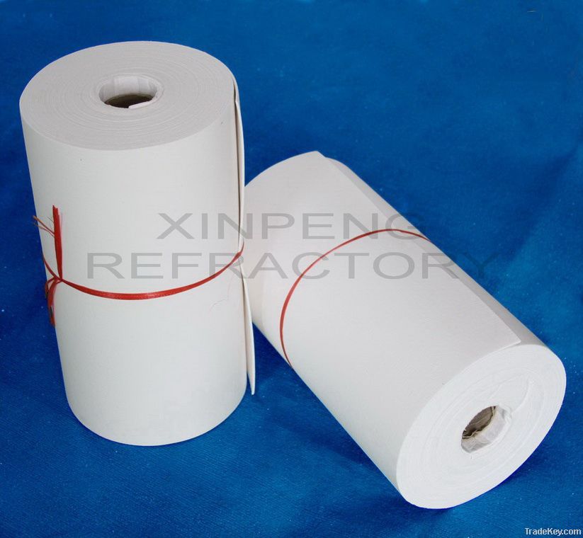 High aluminum ceramic fiber paper