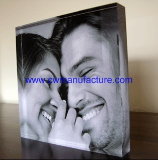 Clear 3D Acrylic Picture Frame