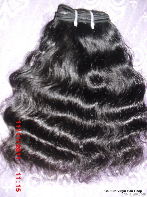 Natural Curly hair weft