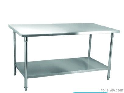 Two-tier Stainless Steel Worktable