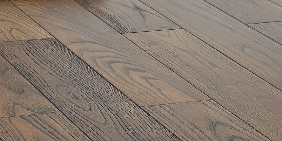 Brushed Chinese Teak Solid Flooring