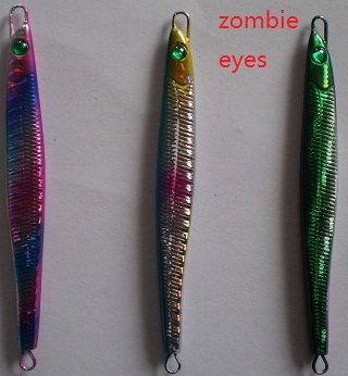 26g, 9.3cm zombie eyes lead fish