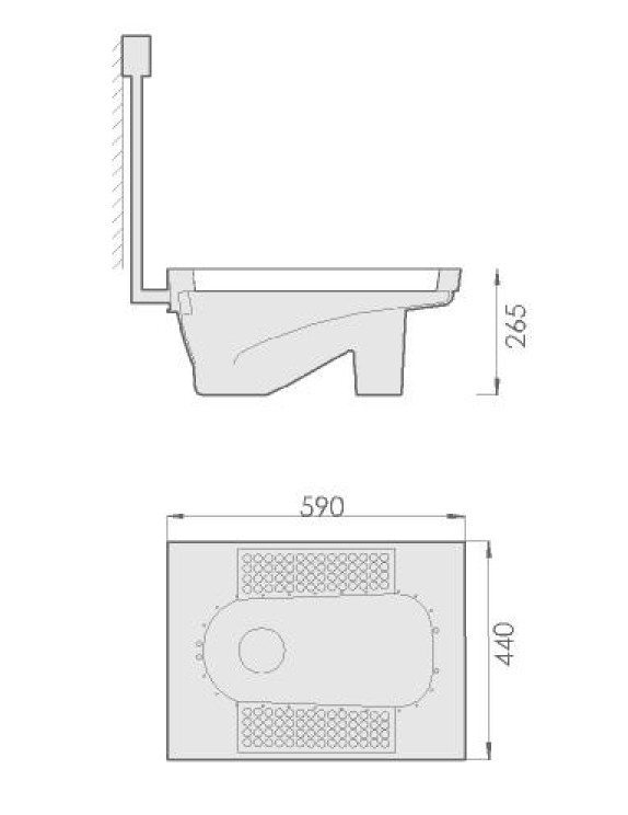 Squat Pan