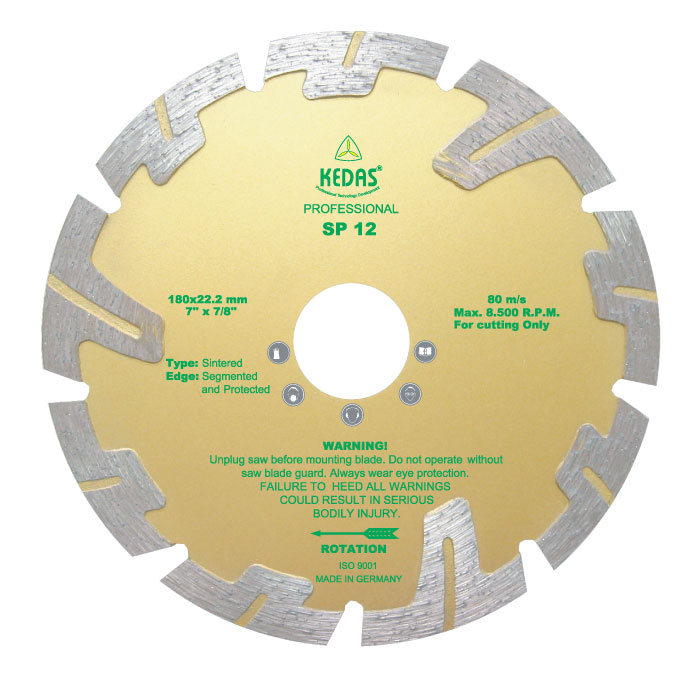 cutting and grinding discs, diamond blades