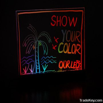 LED Fluorescent Writing Board