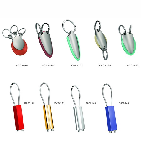 Fashion charm promotional  key chain