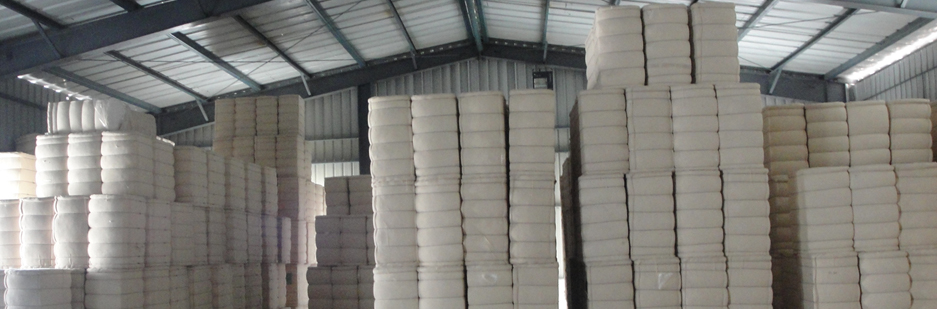 absorbent cotton bale