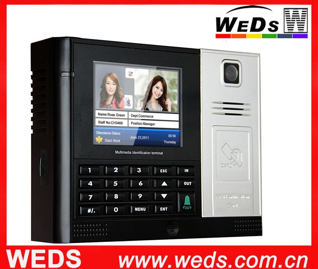 Time Attendance Machine with Mirfare One Card