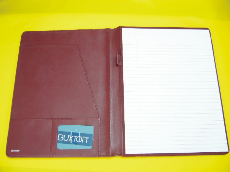 A4 size leather portfolio