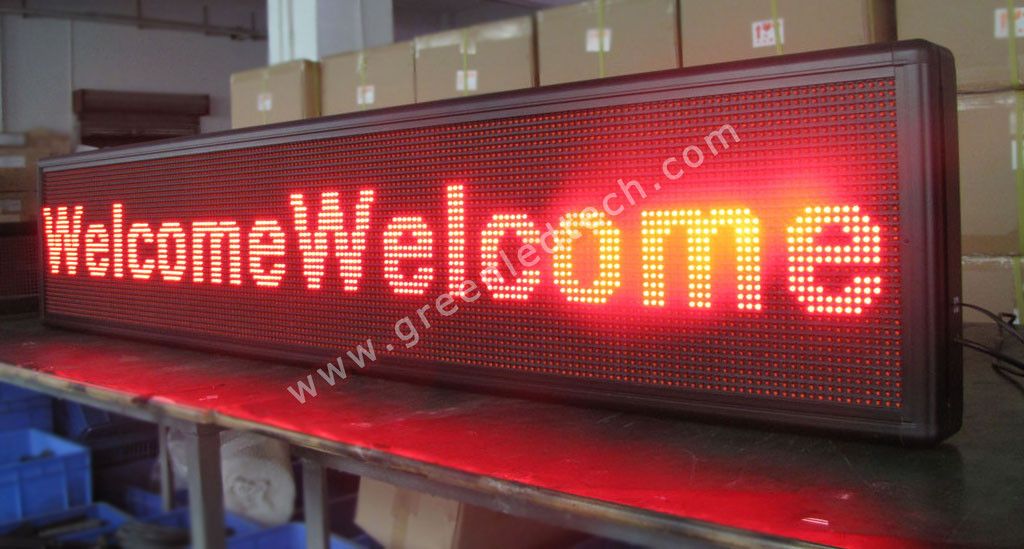 LED Message Moving Sign