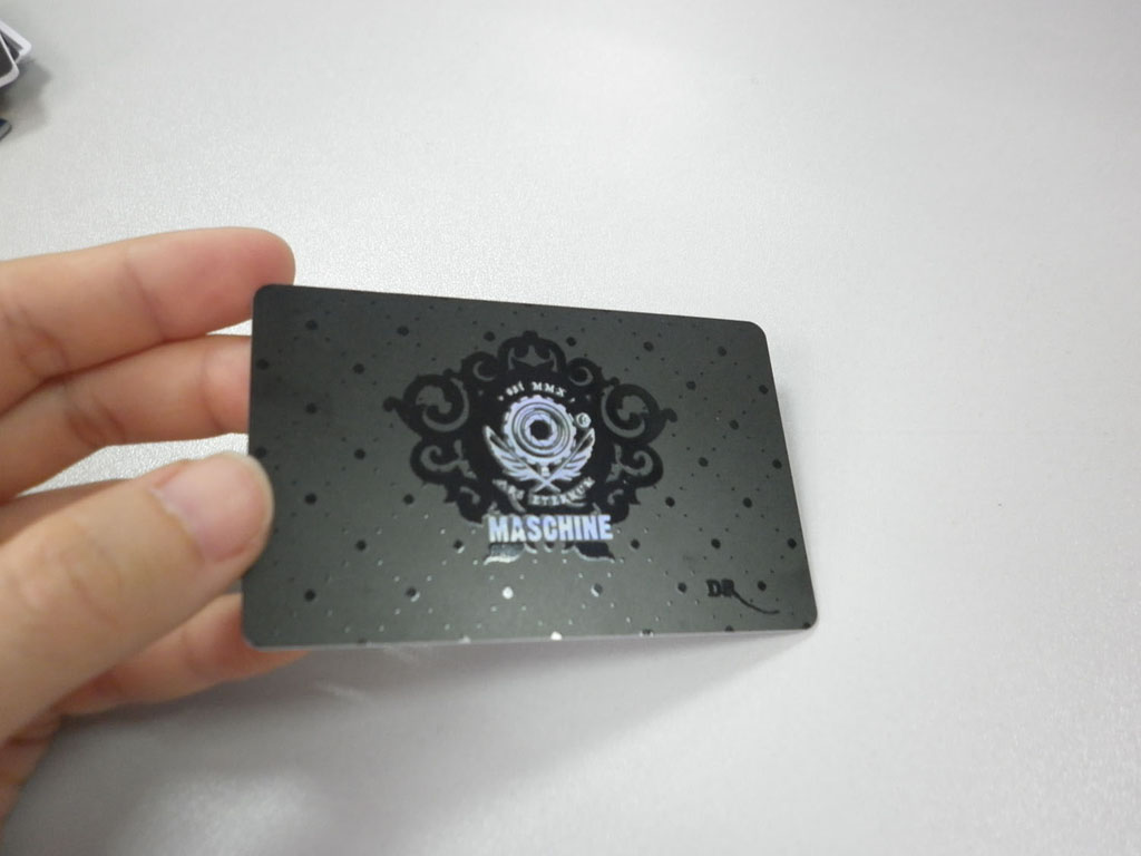 spot varnishing printing card