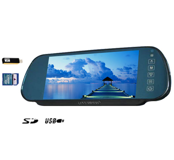 7inch rearview mirror monitor with Touch Screen