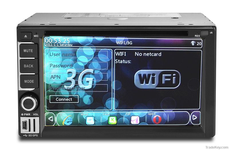 Car DVD player (with PC)