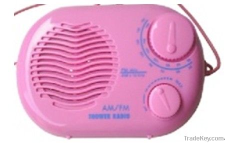 water-proof radio, shower radio, water resistence radio