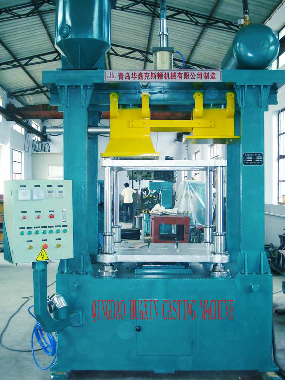 ZH9650 four vertical column horizontal parting auto coner sand machine