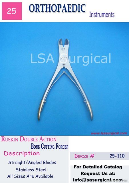 LSA Surgical Ruskin Bone Cutting Forcep