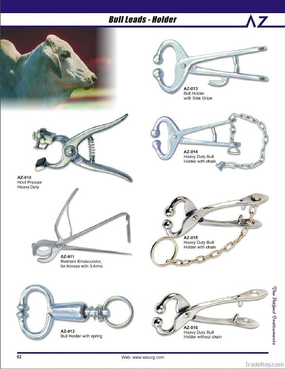 Stainless Veterinary Instruments (Castrator | Orthopedic Instrument | Castration Equipment)