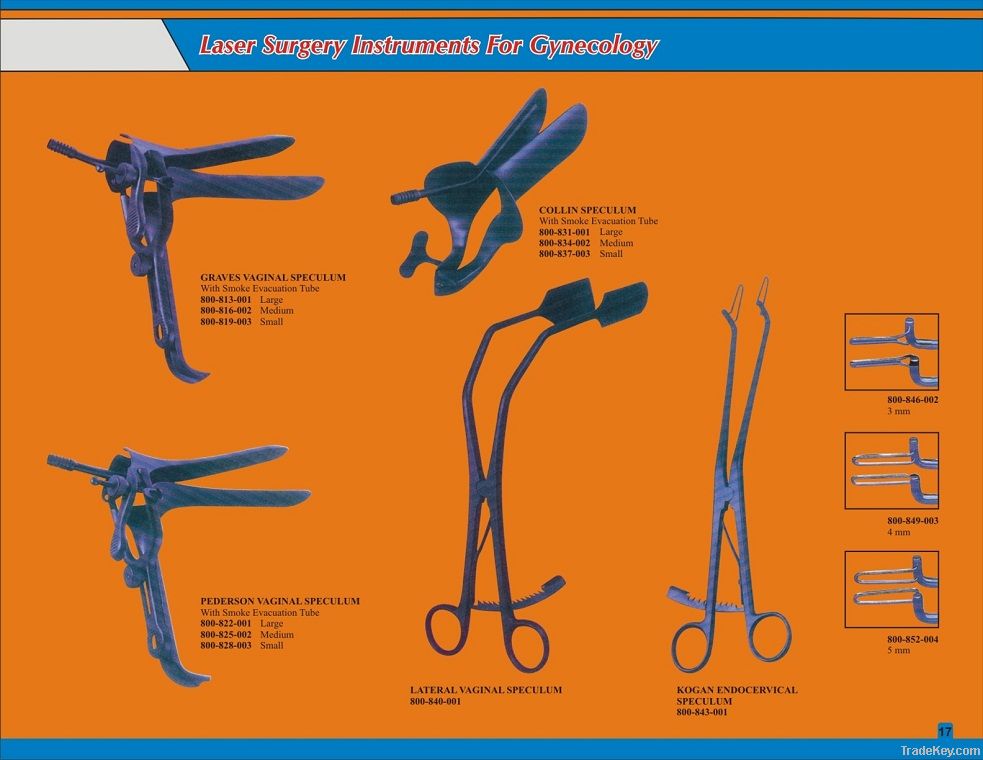 Range of Electro Surgical Instruments