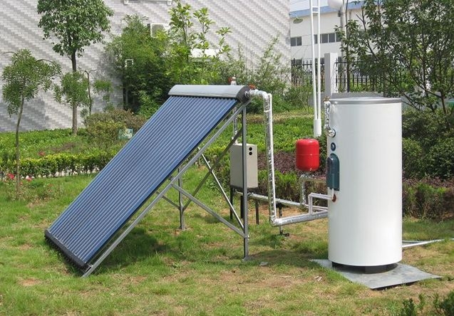 split high pressurized solar water heater