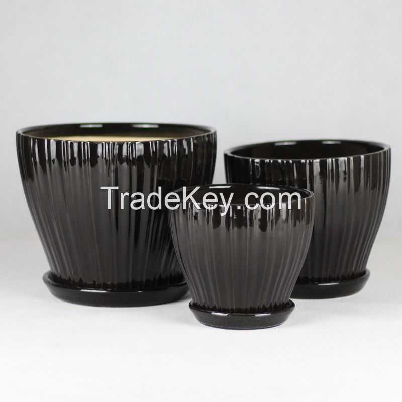 small ceramic flowerpot 241 series