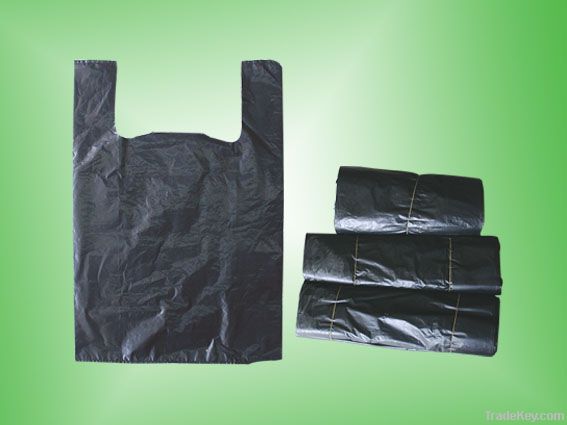 Garbage bag, T-shirt bag, pe vest bag, trash bag on roll