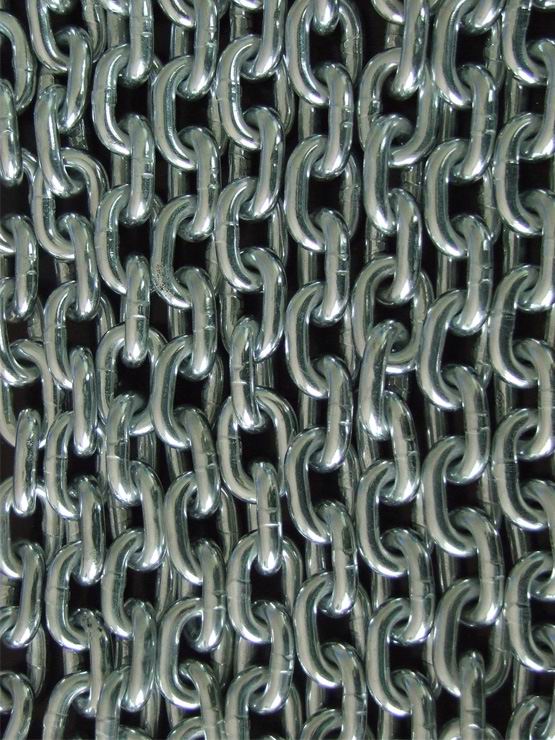 galvanised welded steel link chains