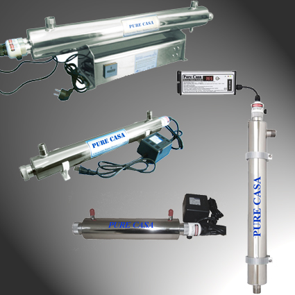 UV water disinfection unit