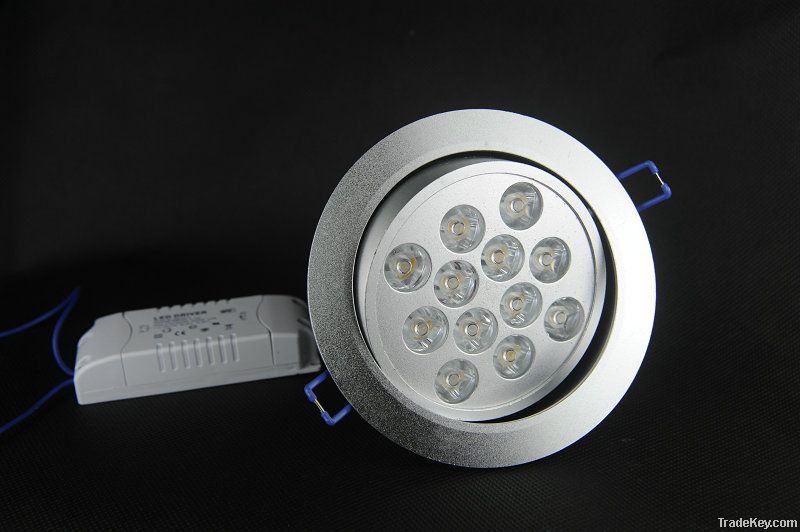 LED downlight, 1w-27w ceiling lights, 85-265v, 100lm/w, 2700-6500k CCT