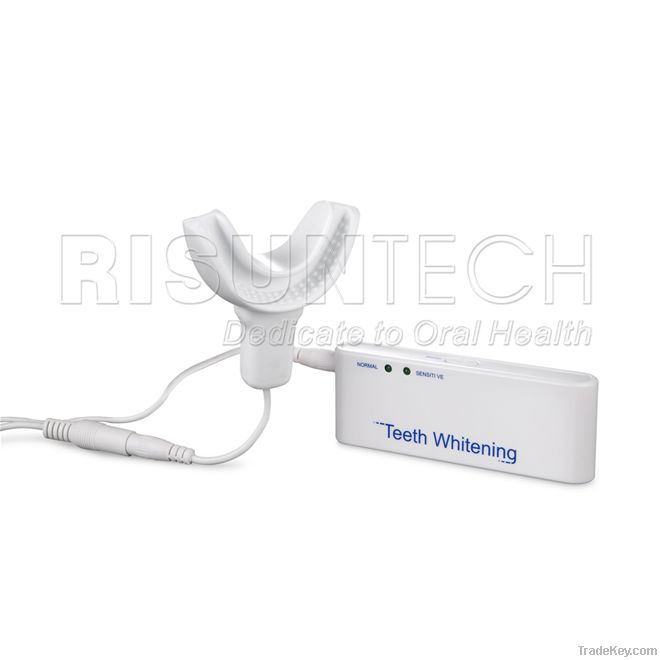 Cordless home teeth whitening kit