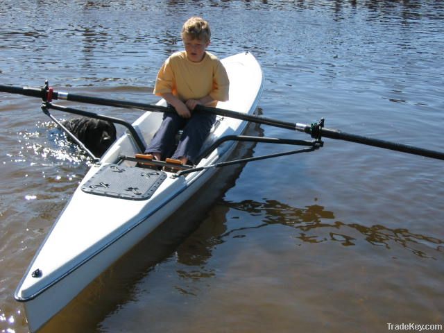 Alden rowing boat, racing shell, recreational rowing boat