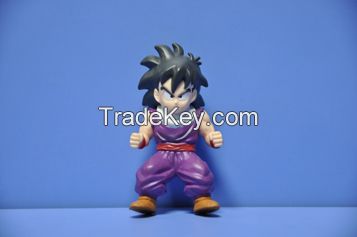 Plastic Cartoon Character figure Dragon ball toy manufacturer