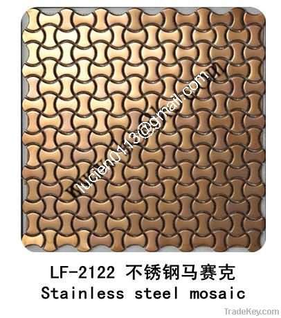 Colored Decorative Stainless Steel Sheets(Mosaic)