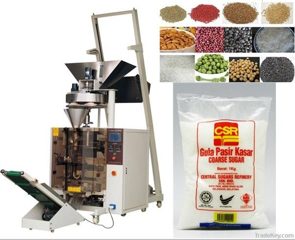 Automatic big bag sugar beans rice forming filling and packing system