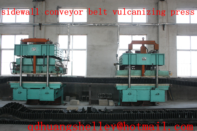 sidewall conveyor belt vulcanizing press