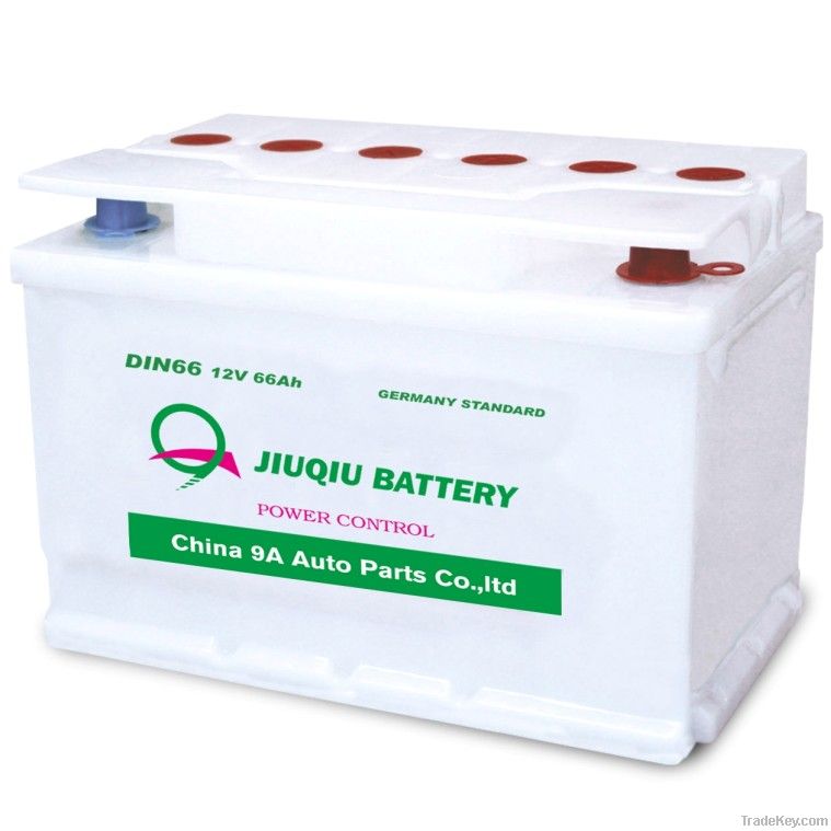 Dry Charged Car Battery - DIN66